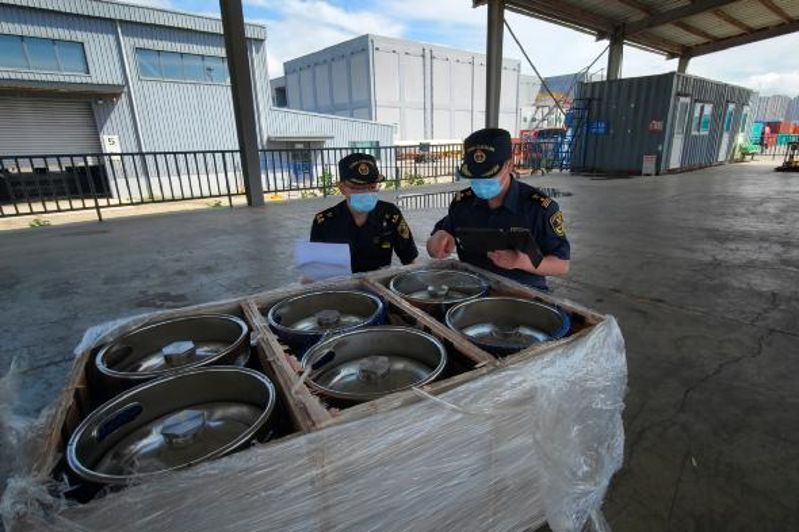 煙臺海關(guān)截獲“聰明藥”50粒（圖）